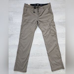 Prana Stretch Zion Straight Pants -MUD